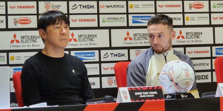 Shin Tae-yong Kecewa Timnas Gagal Maksimalkan Peluang