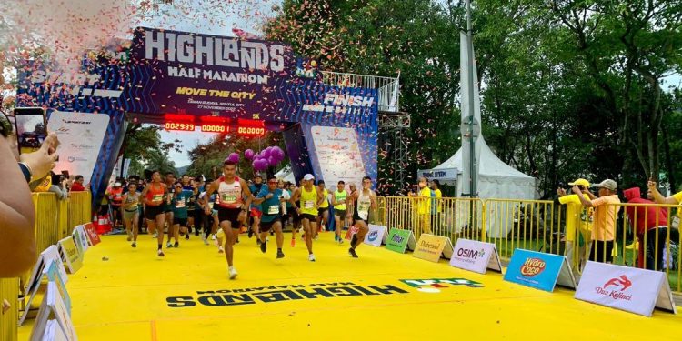 Tourism Highlands Half Marathon Sentul, Dorong Sport Tourism