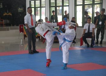 Cari Bibit Atlet Karate, Yonarmed 15/105 Gelar Chailendra Cup 2022