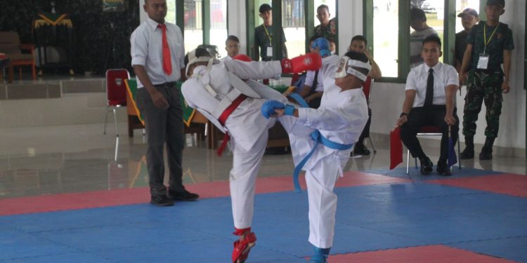 Cari Bibit Atlet Karate, Yonarmed 15/105 Gelar Chailendra Cup 2022