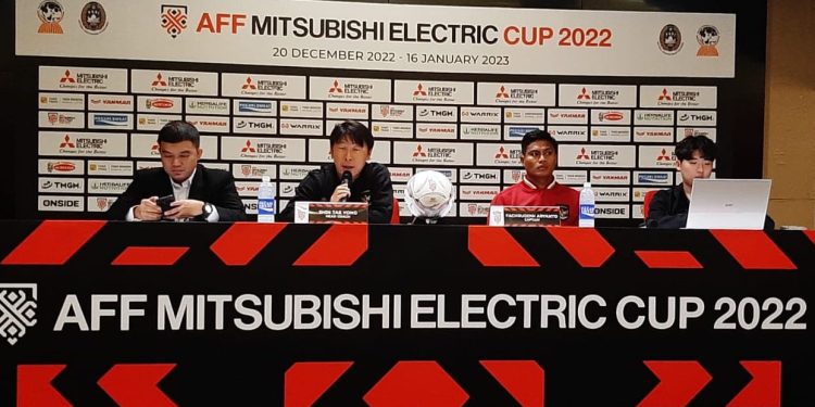 Piala AFF 2022: Jelang Lawan Kamboja, Ini Pesan Shin Tae-yong