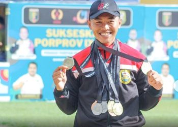 Mahasiswa UTI Borong Medali Cabor Panahan Porprov 2022