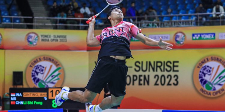 Anthony Sinisuka Ginting Rebut Tiket Semifinal India Open 2023