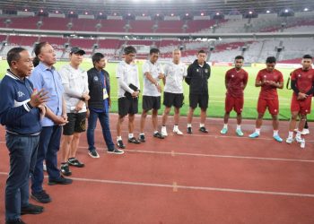 Menpora Sampaikan Pesan Presiden untuk Timnas Indonesia