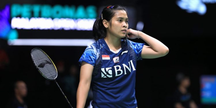 Main Cantik, Gregoria Akhiri Perlawanan He Bing Jiao