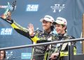 Bareng Valentino Rossi, Sean Gelael Naik Podium di Balapan 24H Dubai 2023