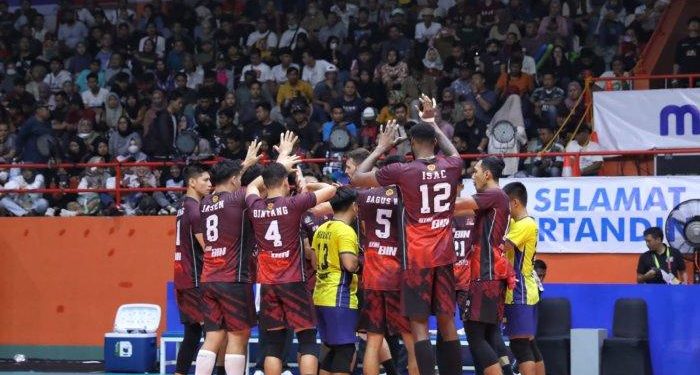 Jakarta STIN BIN Sapu Bersih Laga di Proliga 2023