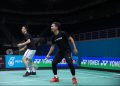 Tim Bulutangkis Indonesia Cicipi Latihan di Axiata Arena
