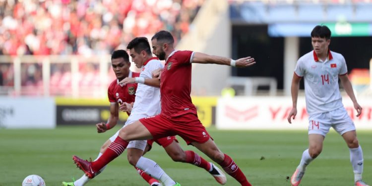 Timnas Indonesia Tertinggal 1-0 Hingga Turun Minum