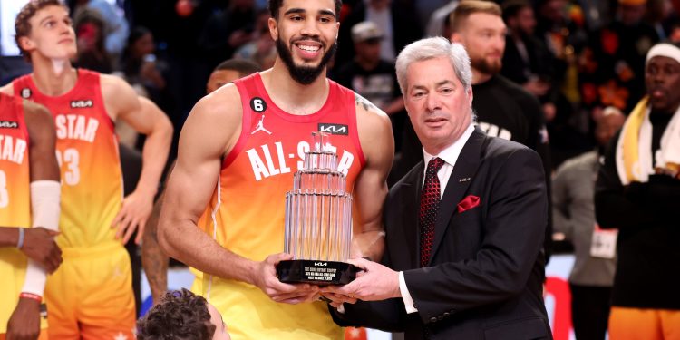 Jayson Tatum Raih Gelar MVP di NBA All Star 2023