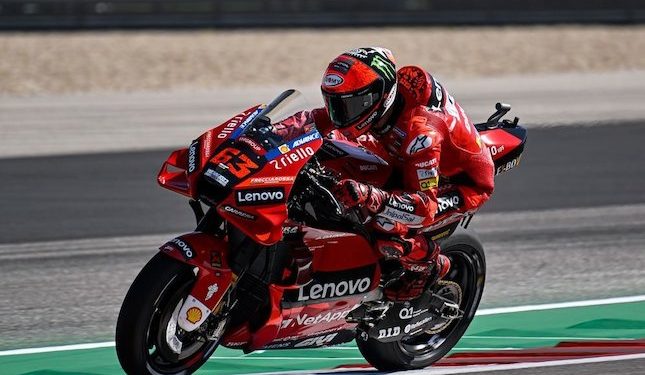 Francesco Bagnaia Sebut Desmosedici GP23 Masih Terlalu Agresif