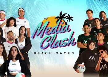 Gading Marten Versus Atta Halilintar Dalam Duel Beach Games