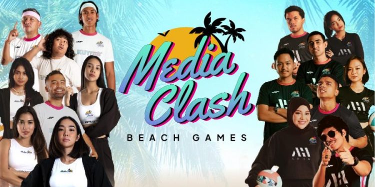 Gading Marten Versus Atta Halilintar Dalam Duel Beach Games