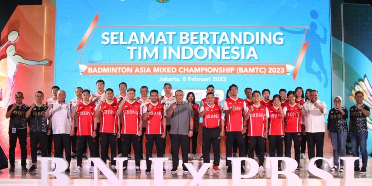Apresiasi BNI Jelang Badminton Asia Mixed Championship 2023 di Dubai
