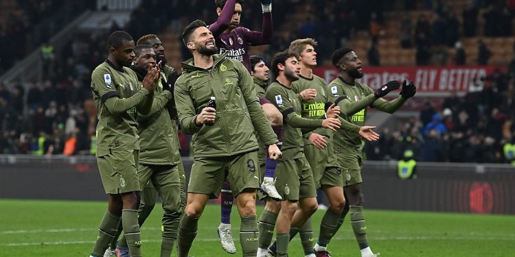 Gol Oliver Giroud Jadi Kado Indah di Laga ke-3.000 AC Milan