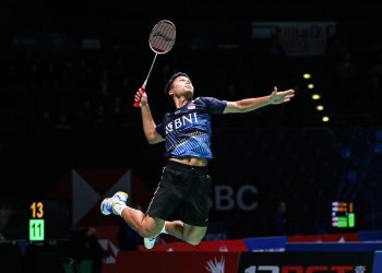 Ginting Ukir Kemenangan Perdana di All England 2023