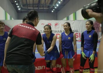 CdM Beri Motivasi Atlet Wushu Indonesia
