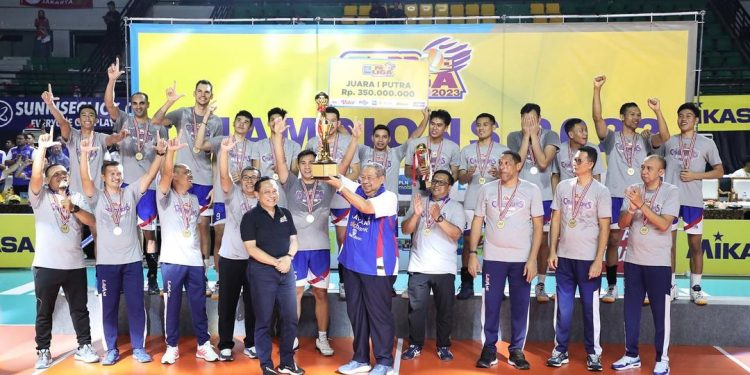 Tim Putra Jakarta LavAni Pertahankan Gelar Juara Proliga