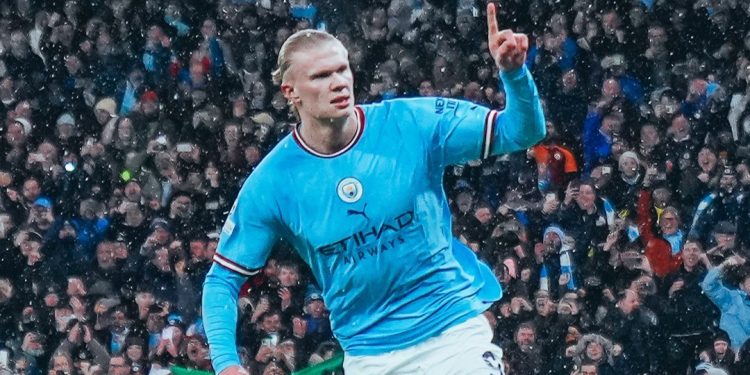 Cetak 5 Gol, Erling Haaland Samai Rekor Lionel Messi