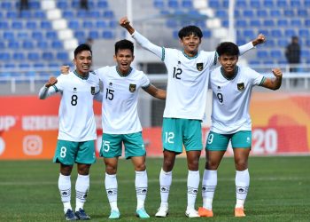 Gol Hokky Caraka Menangkan Garuda Muda