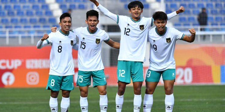Gol Hokky Caraka Menangkan Garuda Muda
