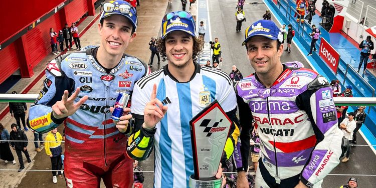 Marco Bezzecchi “Titisan Rossi” Kuasai MotoGP Argentina