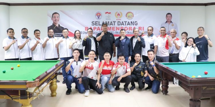 Menpora Berharap Biliar Raih Emas di SEA Games 2023