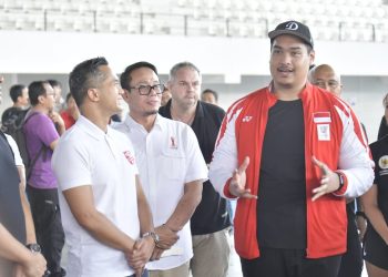 Perdana! Menpora Kunjungi Pelatnas SEA Games 2023