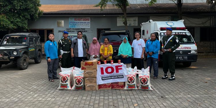 IOF Pengcab Bekasi Gelar Baksos Bertajuk A Day For Charity