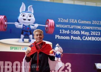 Pecah Rekor Clean and Jerk SEA Games, Eko Yuli Tatap Olimpiade 2024
