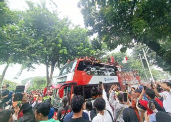 Sukacita Iringi Arak-arakan Atlet SEA Games 2023