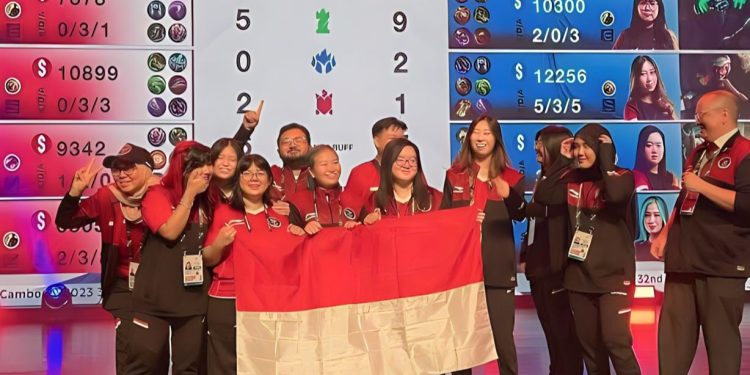 Srikandi E-sports Bawa Pulang Emas MLBB Sea Games 2023