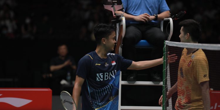 Lawan Putuskan Mundur, Ginting Melaju ke Final Singapore Open 2023