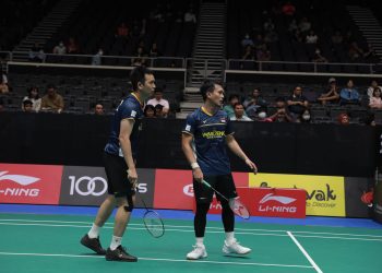 Ahsan/Hendra Berhasil Lewati Hadangan Wakil Taiwan di Singapore Open 2023
