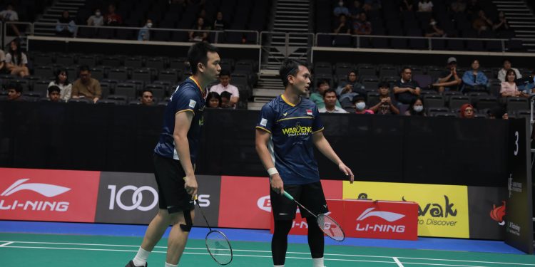 Ahsan/Hendra Berhasil Lewati Hadangan Wakil Taiwan di Singapore Open 2023