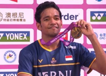 Chico Aura Dwi Wardoyo Raih Gelar Juara Taipei Open 2023