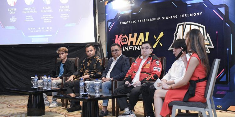 Resmi Terjalin! Kohai Infiniti Esports Super App Ajak Moonton Indonesia Berkolaborasi
