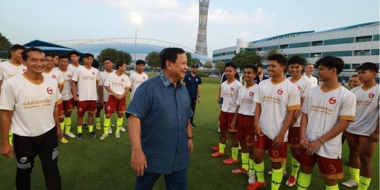 Ditanya Kapan Indonesia Punya Akademi Seperti Aspire, Prabowo: Insya Allah