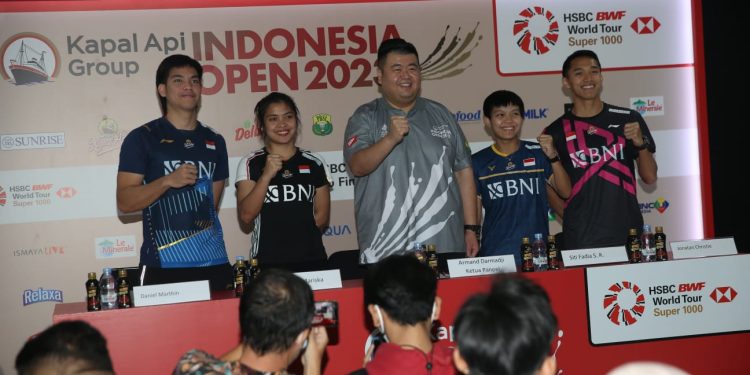 Kapal Api Group Indonesia Open 2023 Siap Pukau Pencinta Bulutangkis