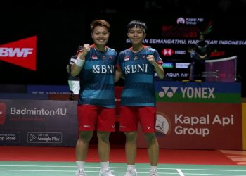 Apri/Fadia Lolos dari Lubang Jarum di Indonesia Open 2023