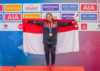 Tharisa Targetkan Medali Emas di Asian Games 2023 