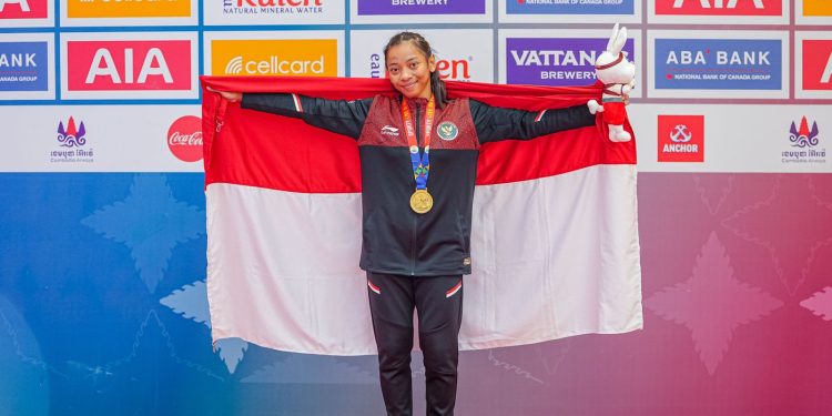 Tharisa Targetkan Medali Emas di Asian Games 2023
