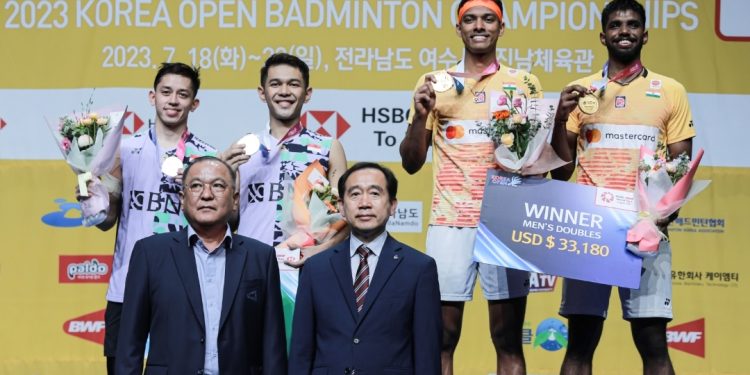 Fajar/Rian Gagal Juara Korea Open 2023