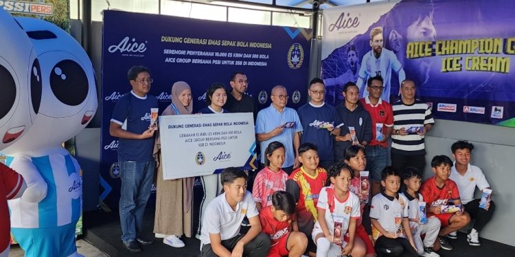 Gelar Diskusi Sepakbola, Aice dan PSSI Pers Dukung Perkembangan Sepakbola Usia Muda