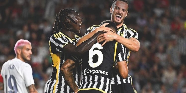 Juventus Kalahkan AC Milan di Soccer Champions Tour 2023