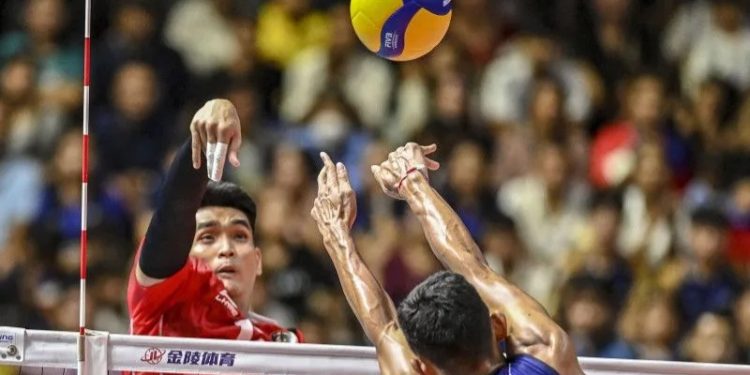 Tim Indonesia Kalahkan Sri Langka di AVC Challenge Cup 2023