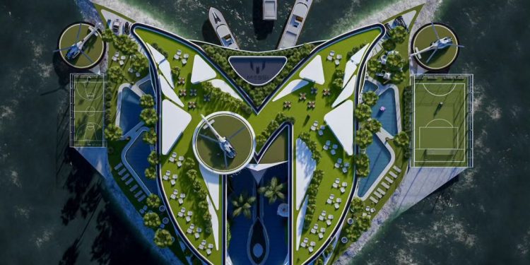 Mewah! Desain Rumah Baru Lionel Messi di Miami, Nilainya Mencapai Rp1,5 Triliun