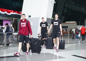Kristaps Porzingis dan Tim Latvia Tiba di Jakarta Jelang FIBA World Cup 2023