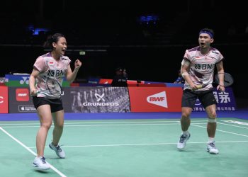 Rinov/Tari Melangkah ke Babak Kedua Kejuaraan Dunia 2023