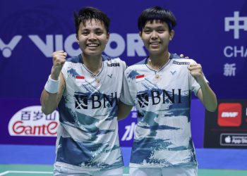Ginting Tersingkir, Apri/Fadia Tampil Luar Biasa dan Lolos ke 16 Besar China Open